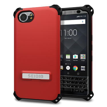 Seidio Dilex with Kickstand for  BlackBerry KEYOne (Dark Red/Black)